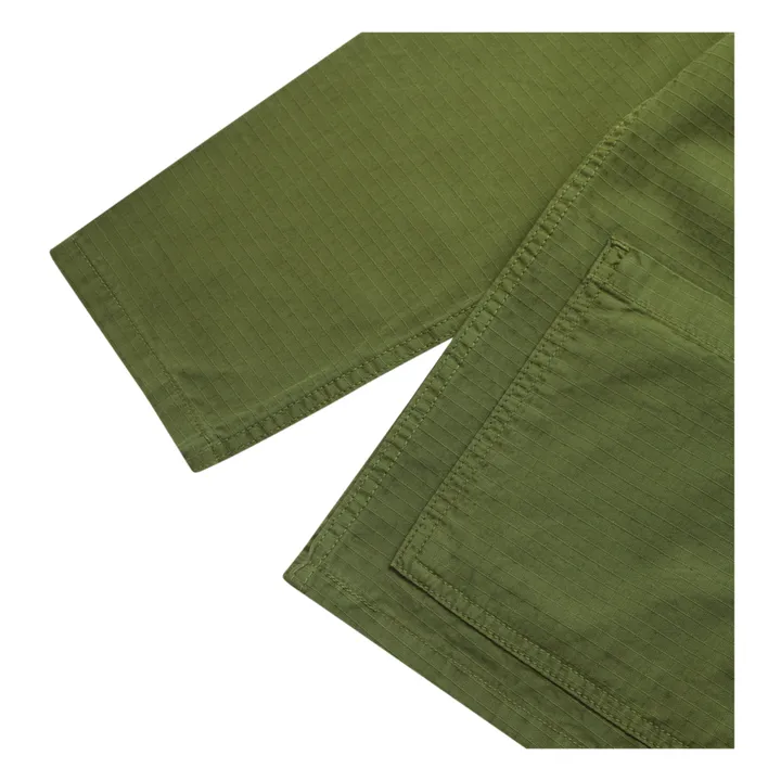 Service Works Veste Ripstop Coverall Coton Bio | Vert kaki
