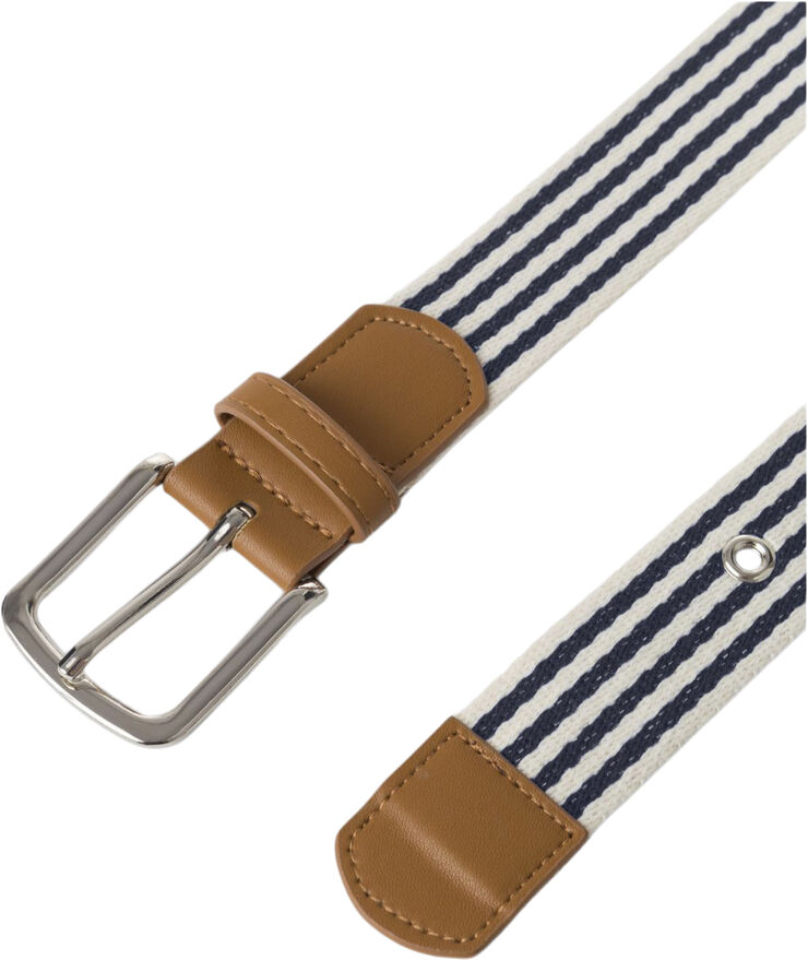 Name It NKMNOAH BELT Bright white/dark sapphire