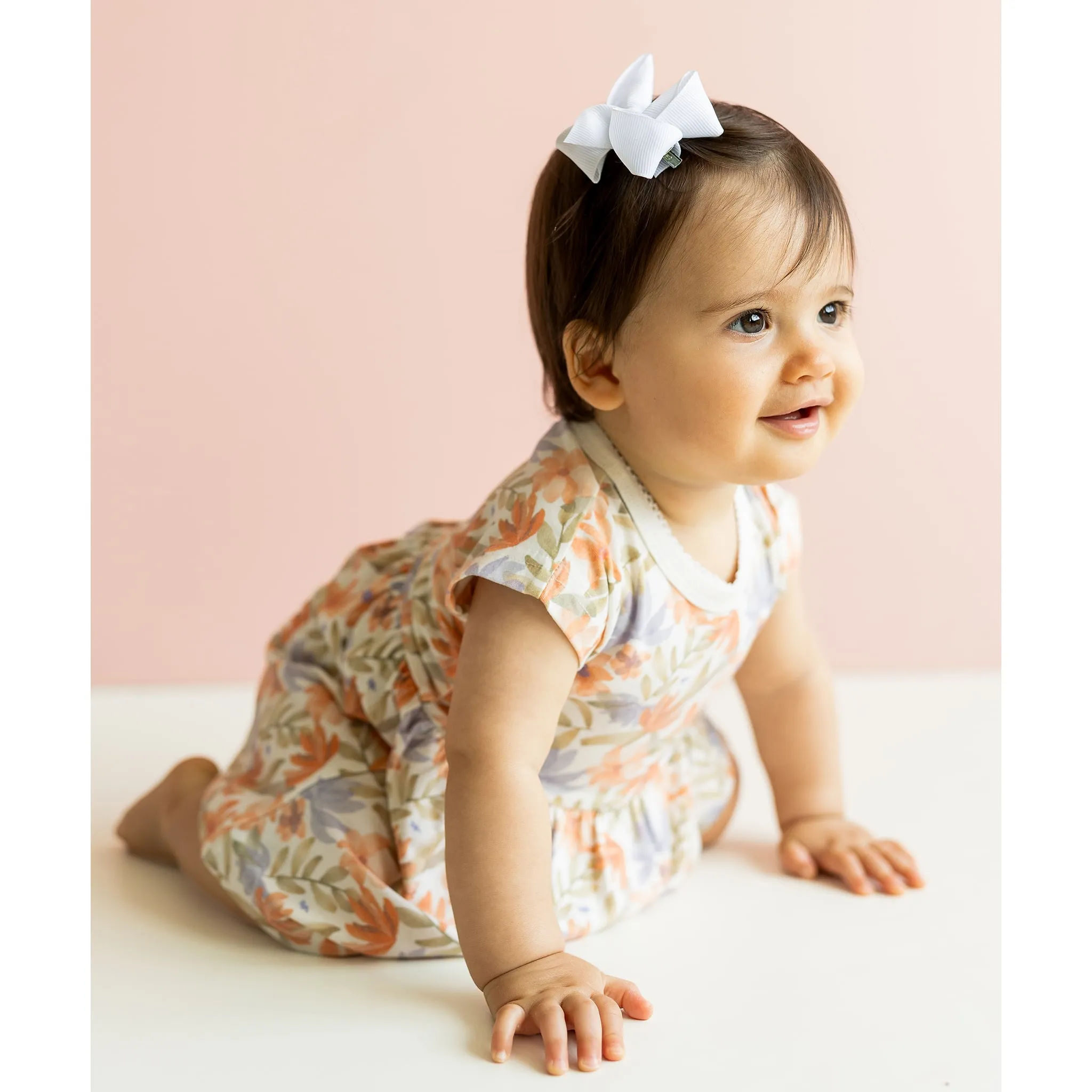 Coccoli Robe Modal Fleurs 1-18mois