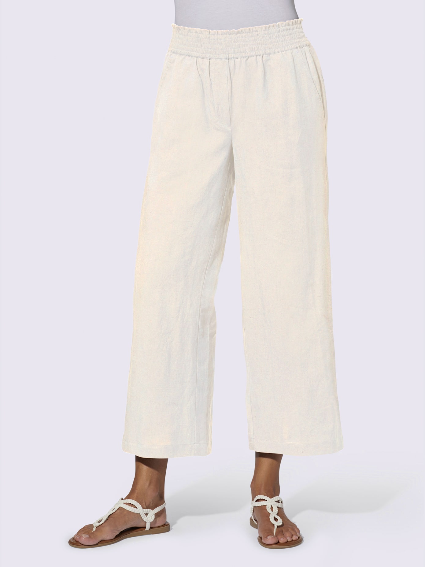 Jupe culotte 55% lin