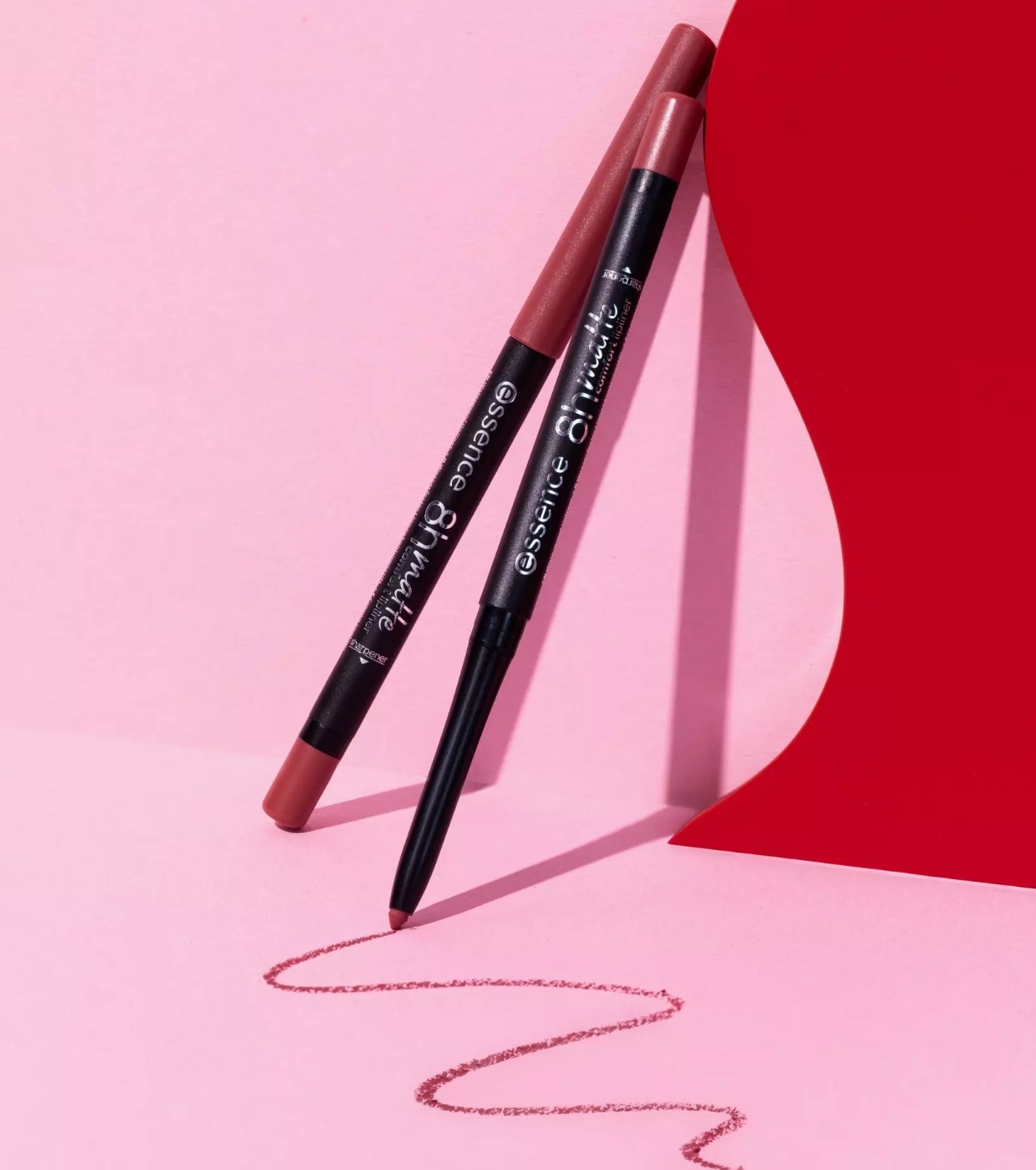 essence  - delineador de lábios 8h Matte comfort - 20: Mauve Mirage