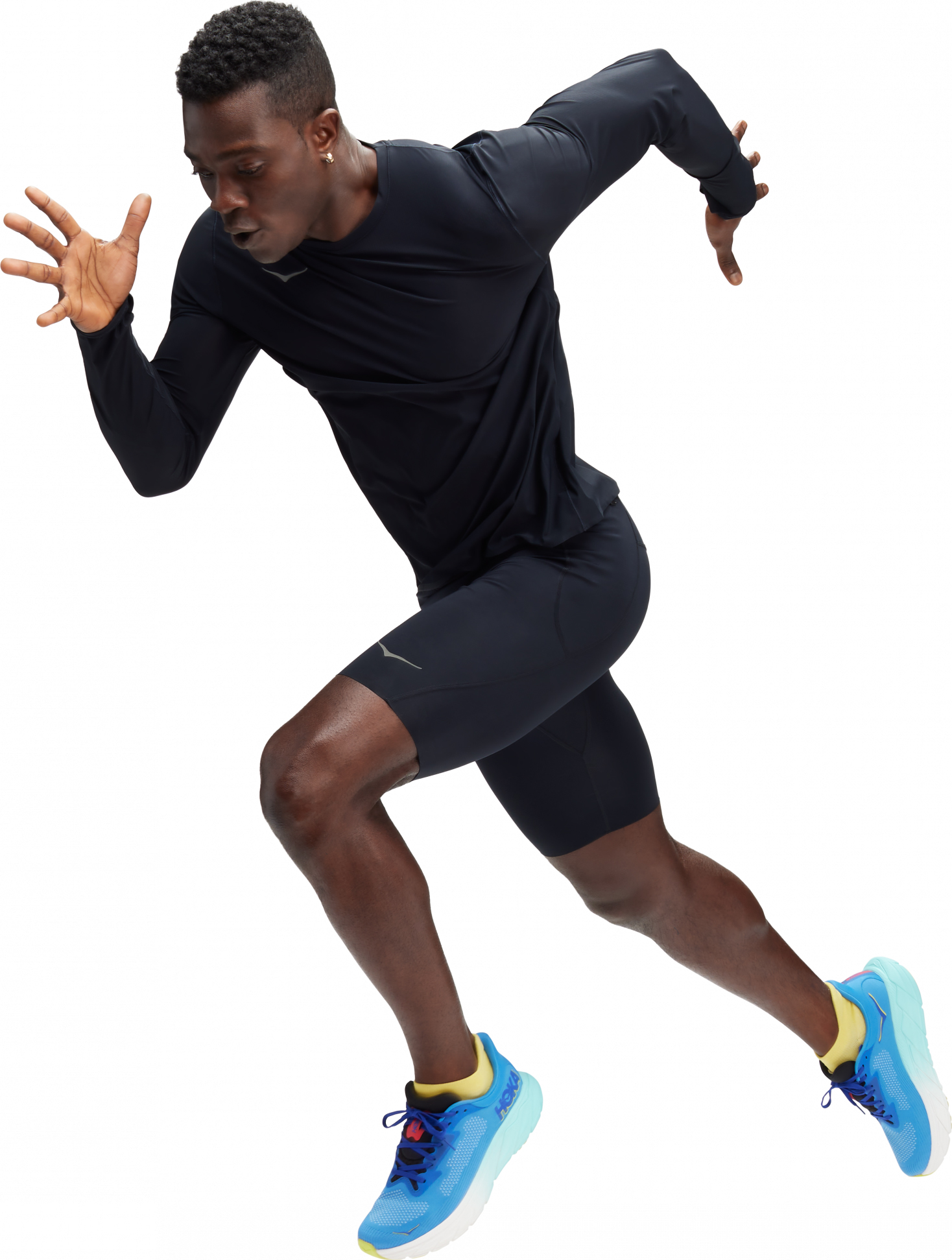 Airolite Run Long Sleeve Herre Black