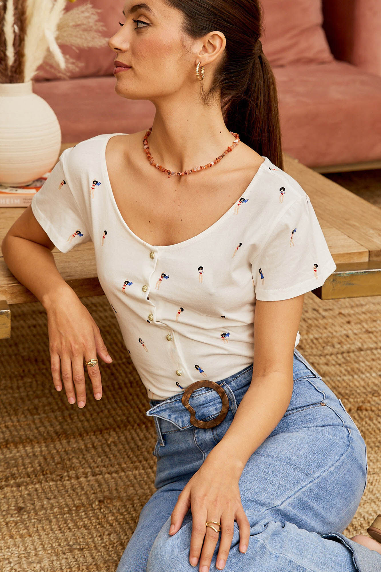 Camiseta White Dolls - Branca