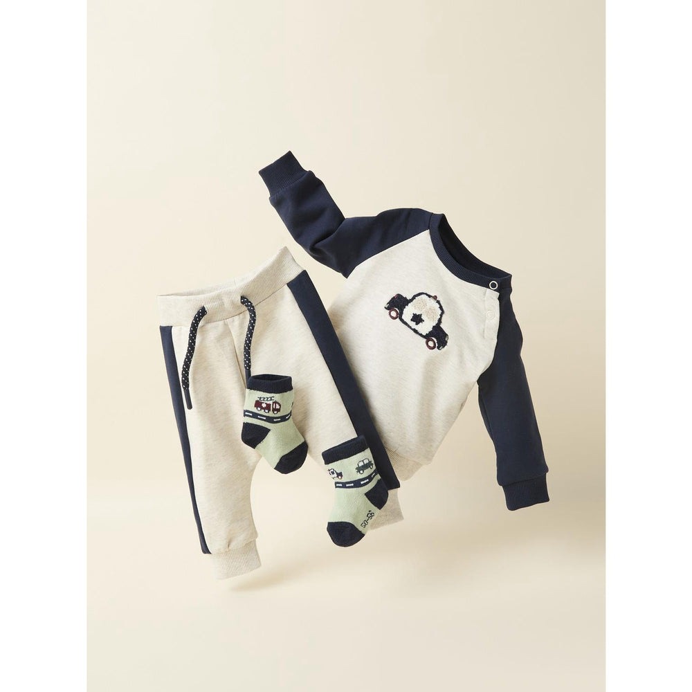 Køb Name It Navy Blazer Nbmthorstein Ls Sweat Box Bru