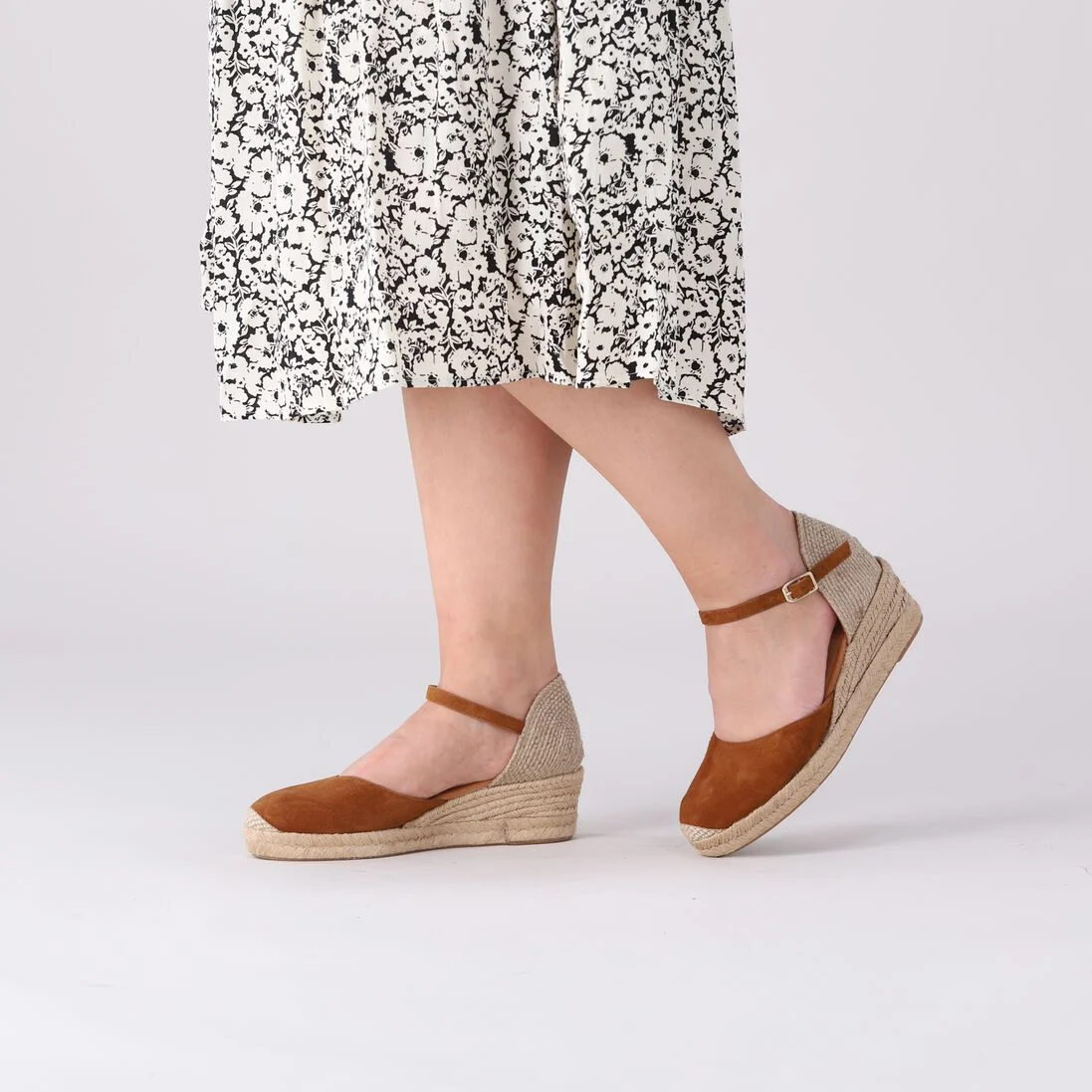 UNISA cognac unisa espadrilles cisca