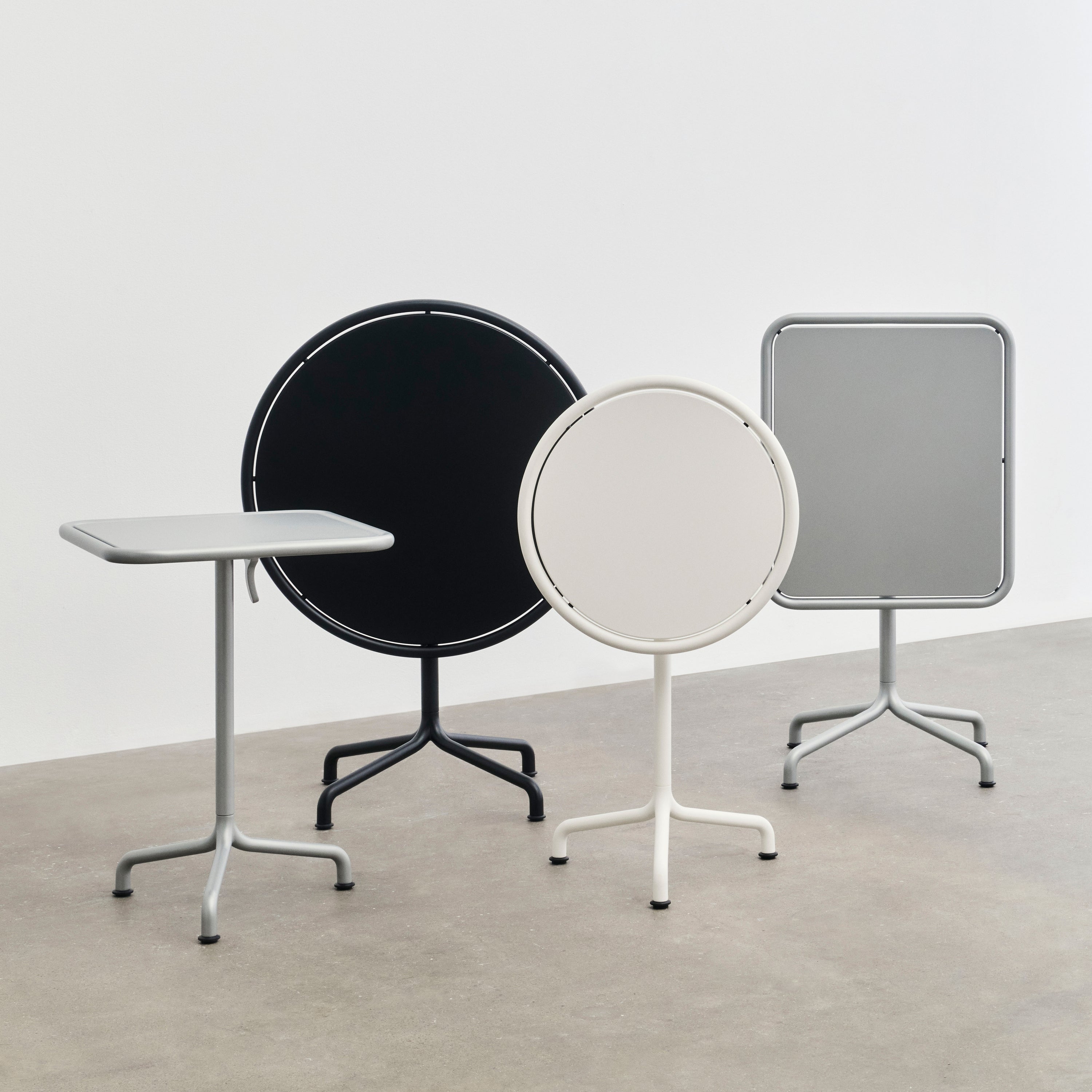 HAY Deville Tuintafel 55 x 55 cm - Silver Grey
