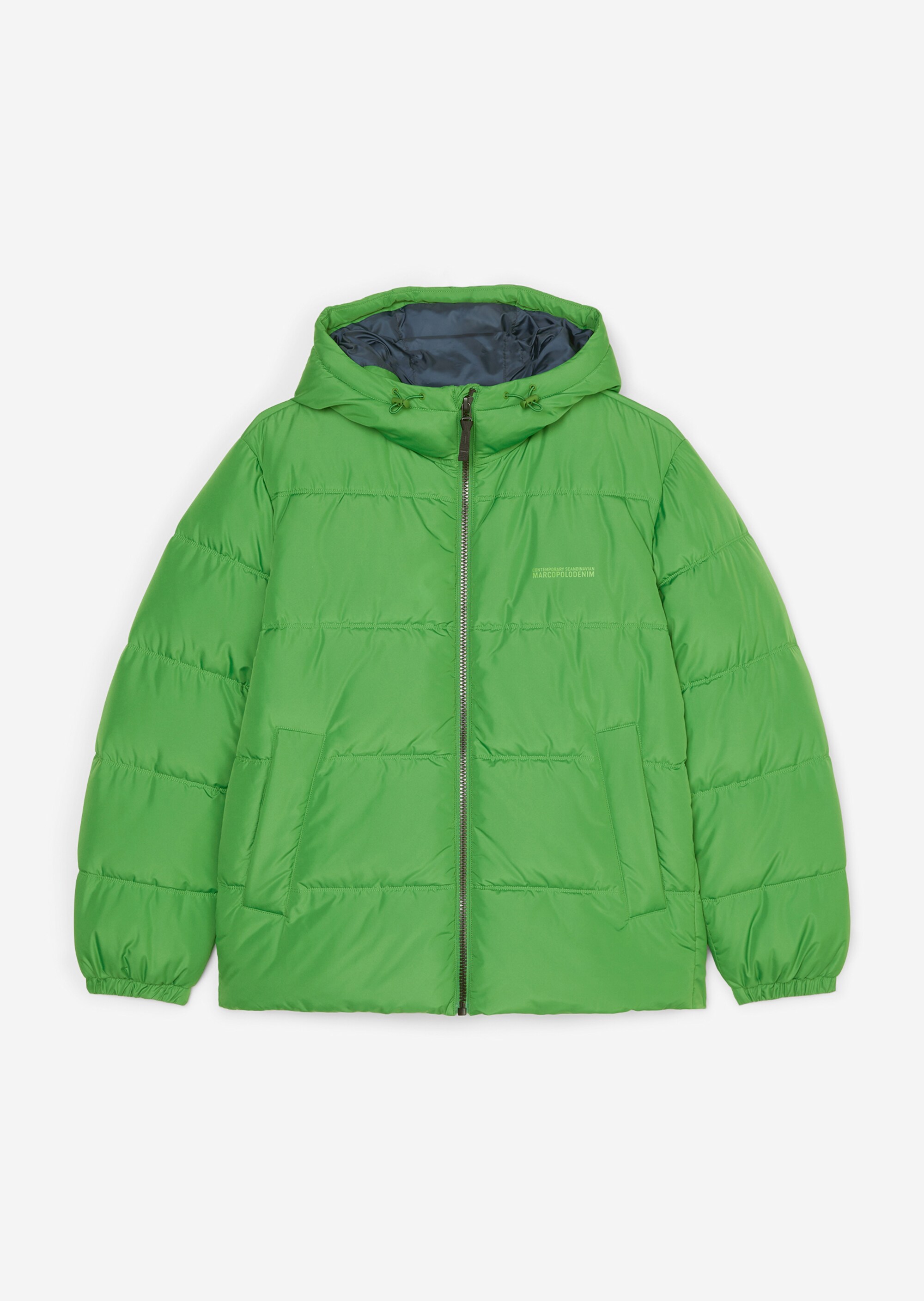 Kapuzen-Steppjacke regular mit No-Down-Wattierung