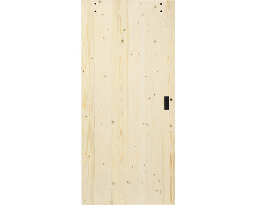 Pertura schuifdeur complete set Yorick Midbar Vintage onbehandeld 950x2150 mm incl. rail met spaakwiel, krukgarnituur
