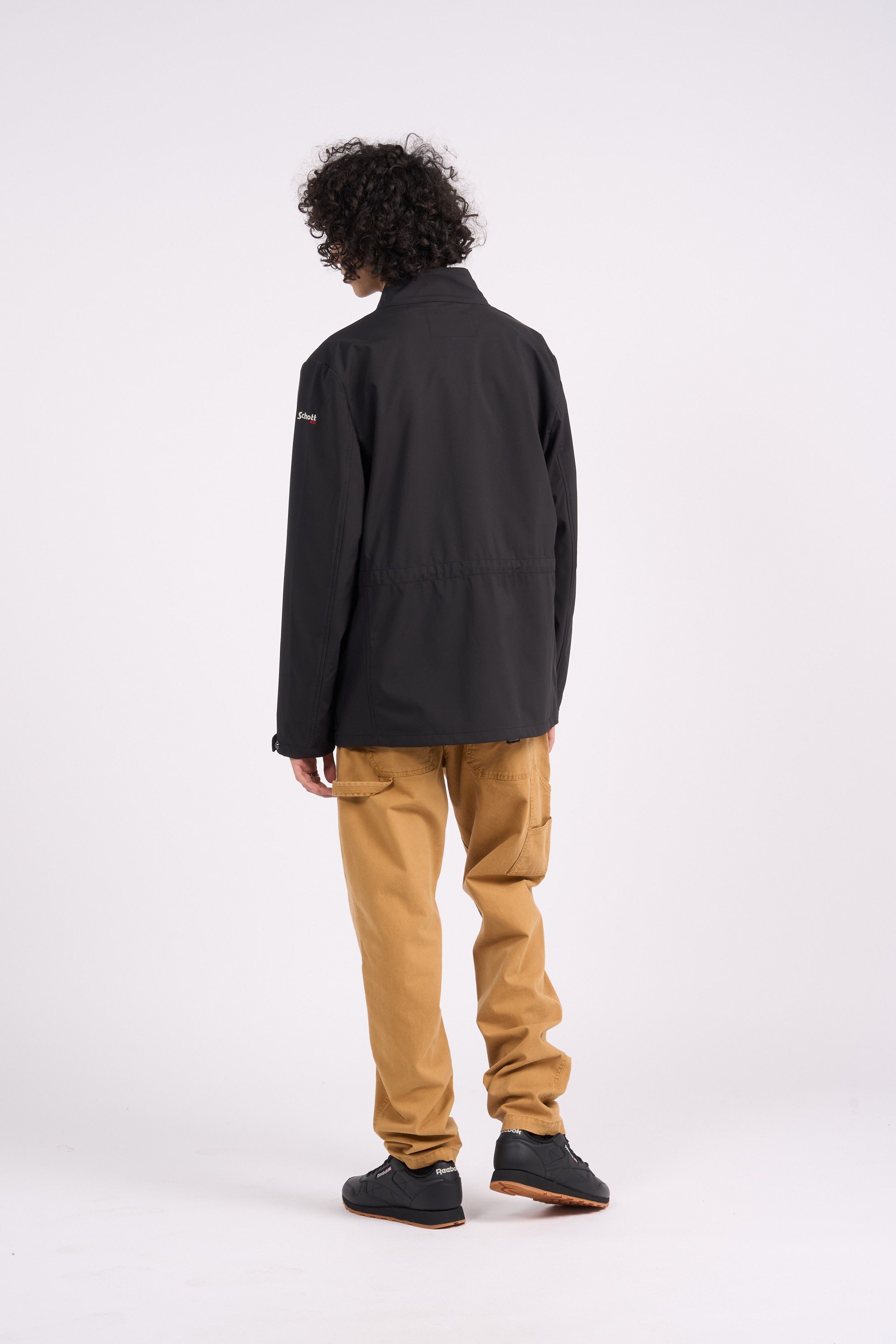 SCHOTT Parka VESTE DE COMBAT EN SOFTSHELL SCHOTT Noir