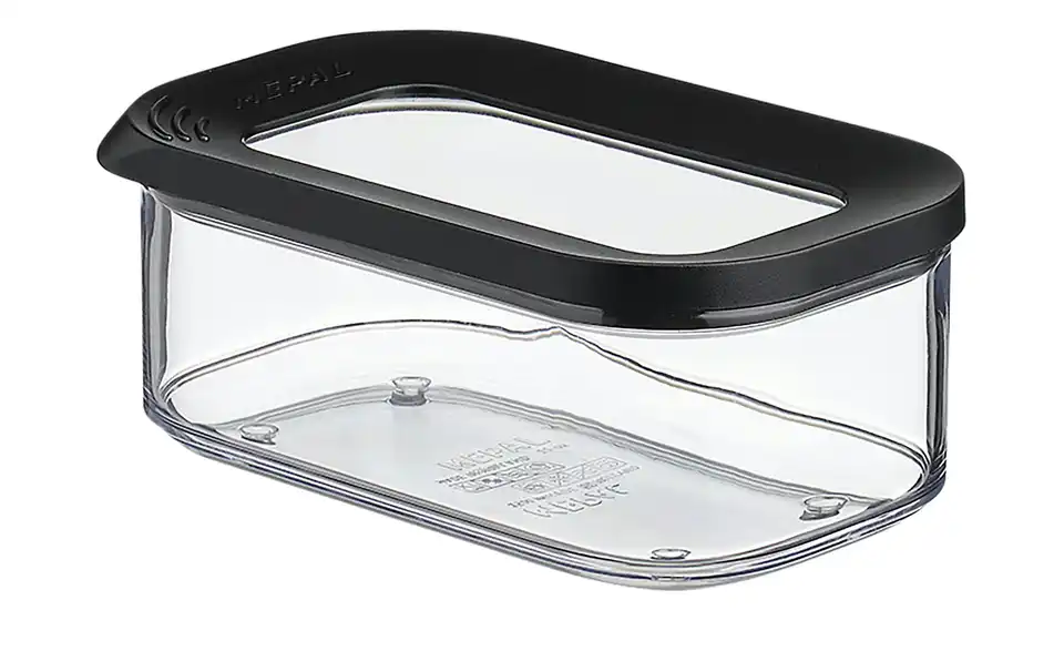 Mepal Vorratsdose Modula 0,425 l Schwarz, transparent