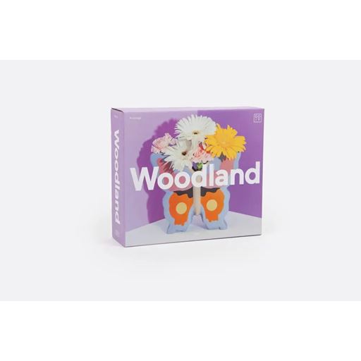 Doiy Woodland Butterfly Vase, Multi