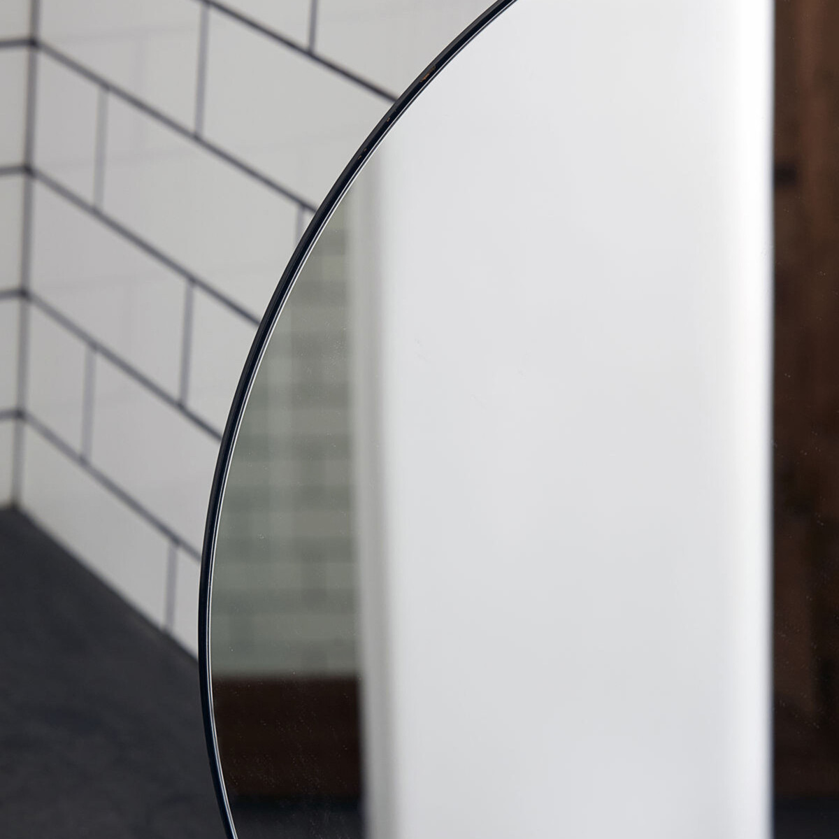 House Doctor - Spejl - Walls - Rundt - Klar - Ø 80 CM
