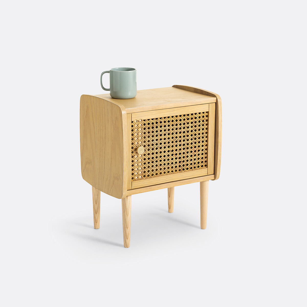 LA REDOUTE INTERIEURS<br>Mesa de cabeceira com 1 porta em vime Tempa
