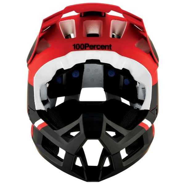 Casque VTT 100PERCENT TRAJECTA W FIDLOCK CARGO FLUO RED