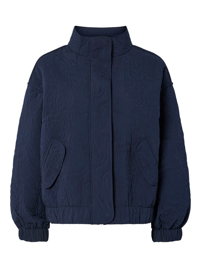 Y.A.S Blouson »YASFIPURA LS QUILTED JACKET S. NOOS« ohne Kapuze