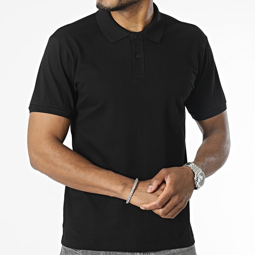 Polo Manches Courtes Noir