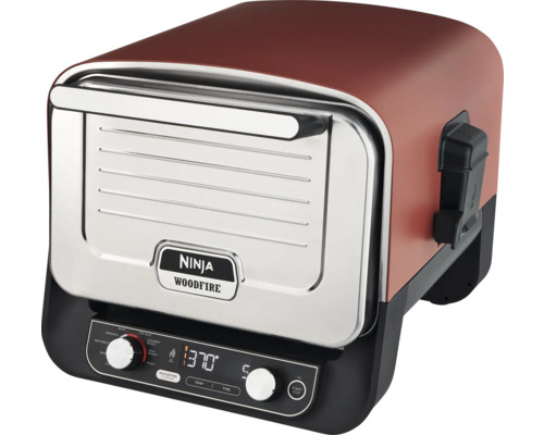 Ninja Woodfire 8-in-1 elektrische grill pizza, stomer/rijst/pastakoker 2,4 kW