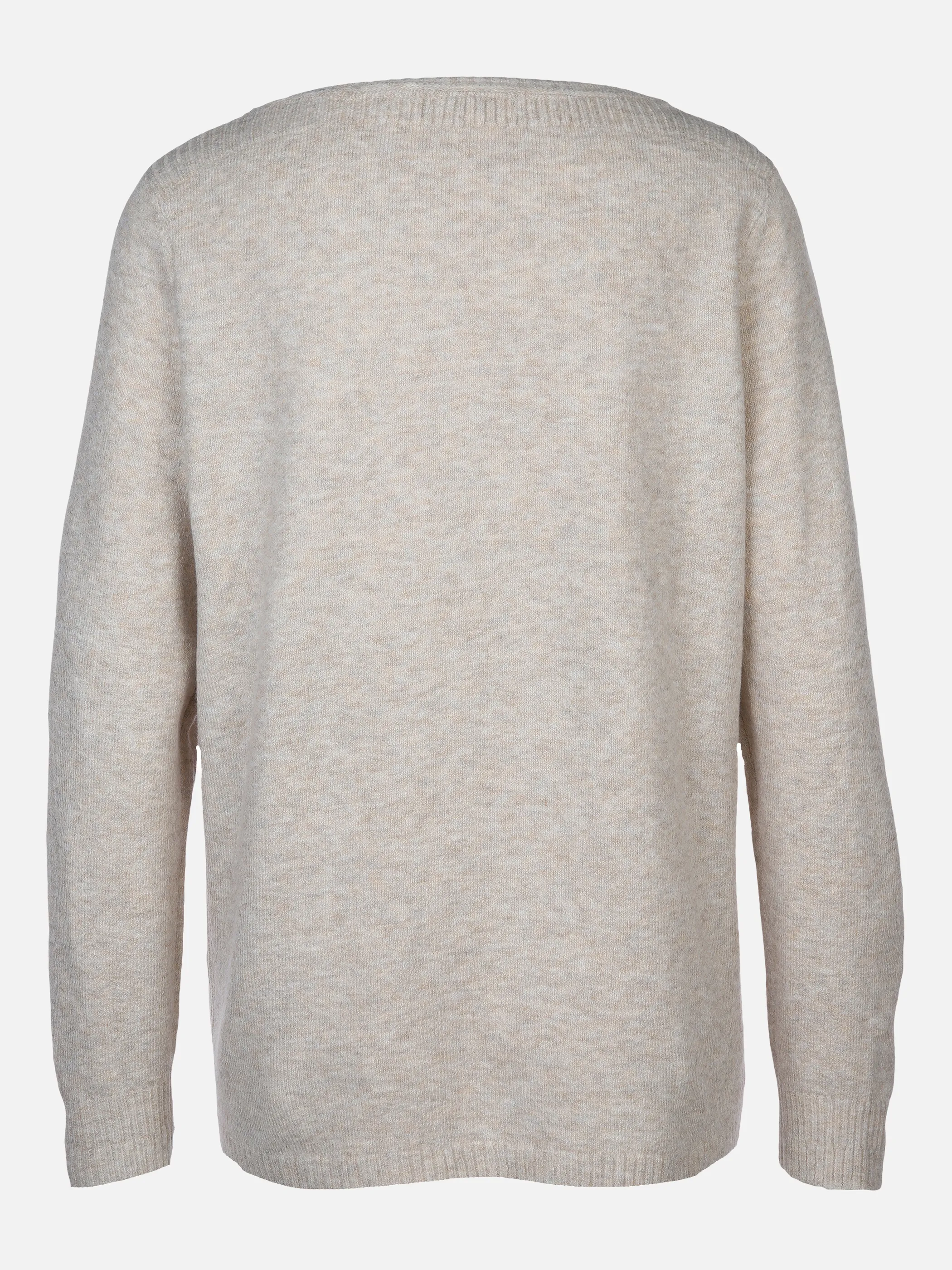 Damen Pullover mit Rippdetails
