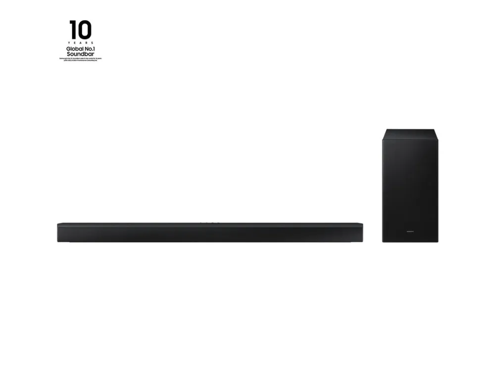Samsung HW-B750D - B-Series - lydbarsystem - 5.1-kanal - trådløs - Bluetooth - sort