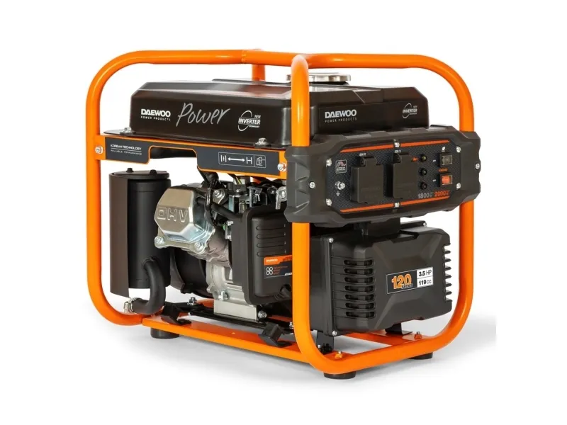 Daewoo GDA 2500I, 1800 W, 230 V, 10 L, Benzin, Vejledning, 50 Hz
