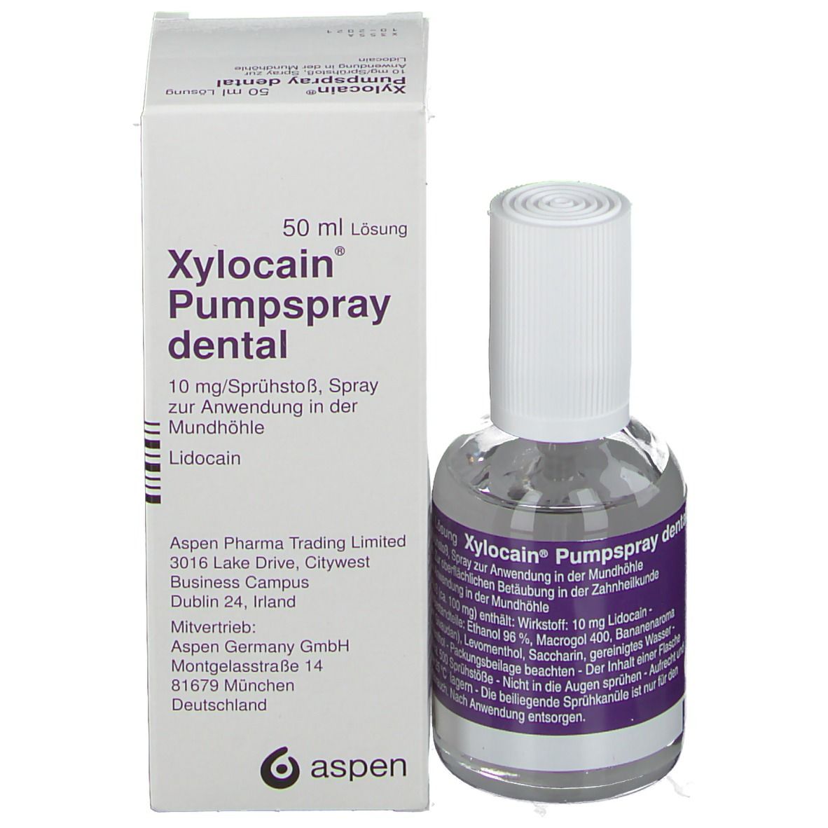 Xylocain® Pumpspray Dental