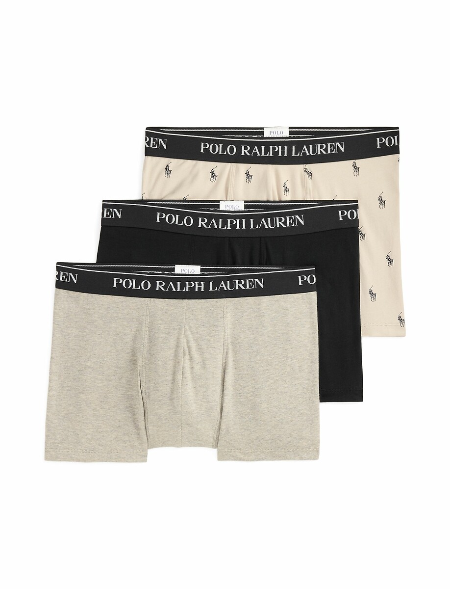 POLO RALPH LAUREN<br>Conjunto de 3 cuecas boxer
