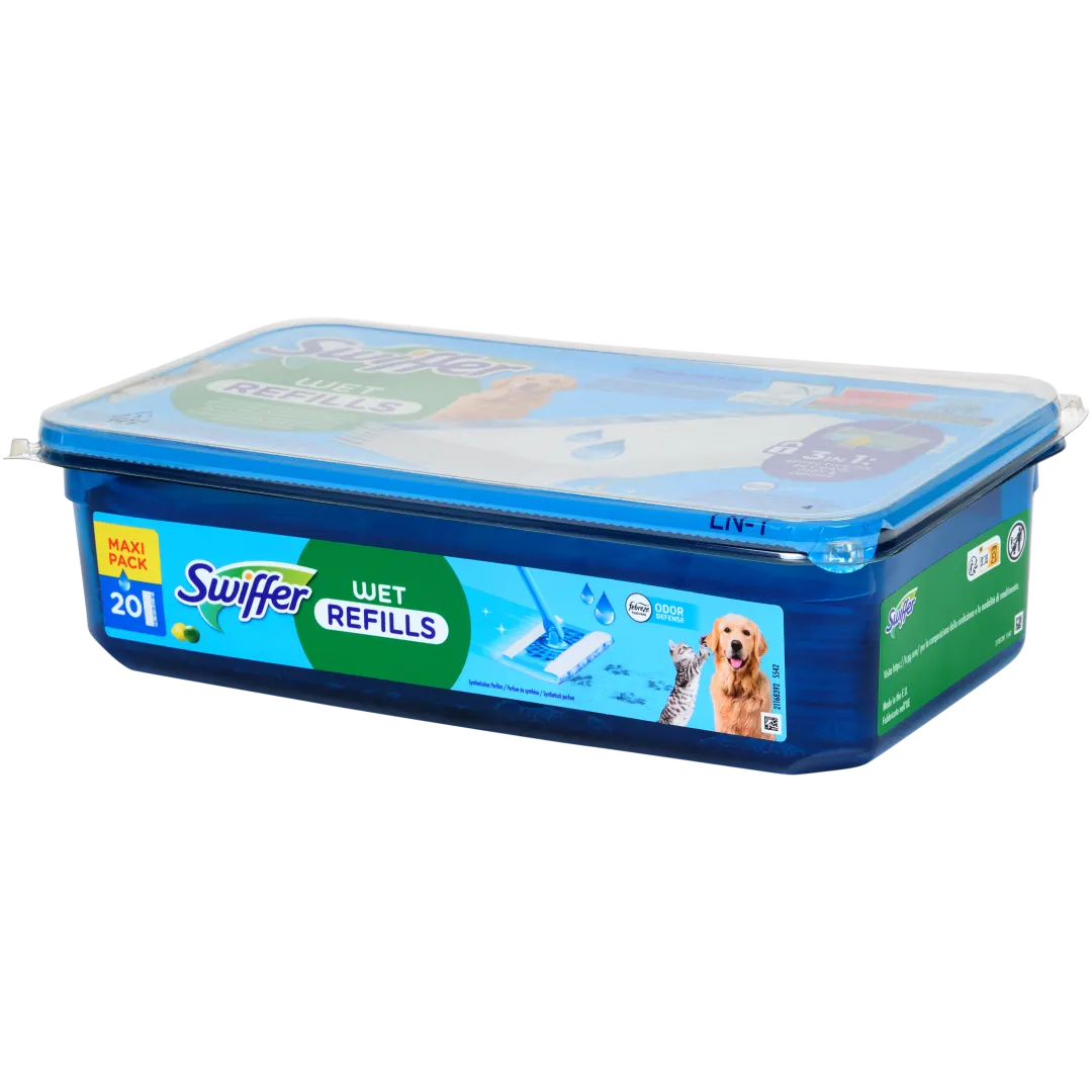 Swiffer vochtige vloerdoeken navulling 20 stuks