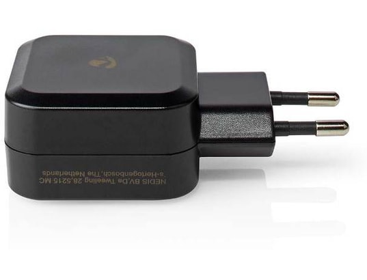NEDIS - Chargeur secteur 2 sorties USB-A 24W