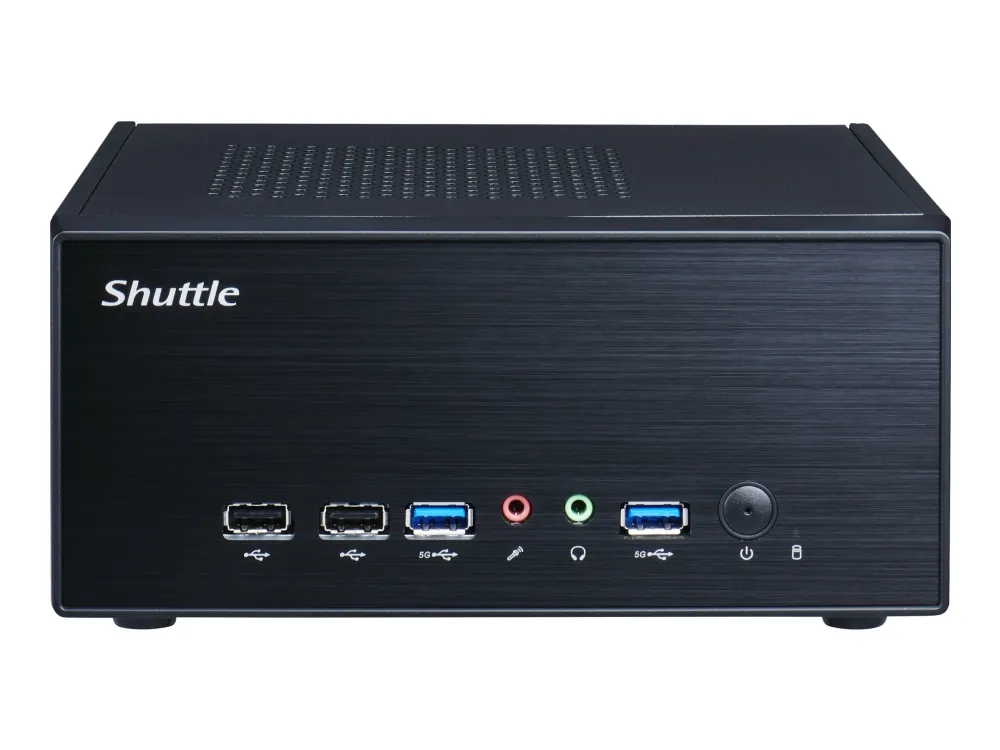 Shuttle XPC slim XH510G2 - Barebone - Slim-PC LGA1200 sokkel - Intel H510 - uden CPU - RAM 0 GB - Gigabit Ethernet