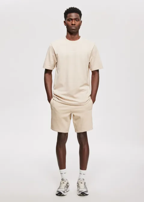 Korte broek met logo zand (ZND.L)