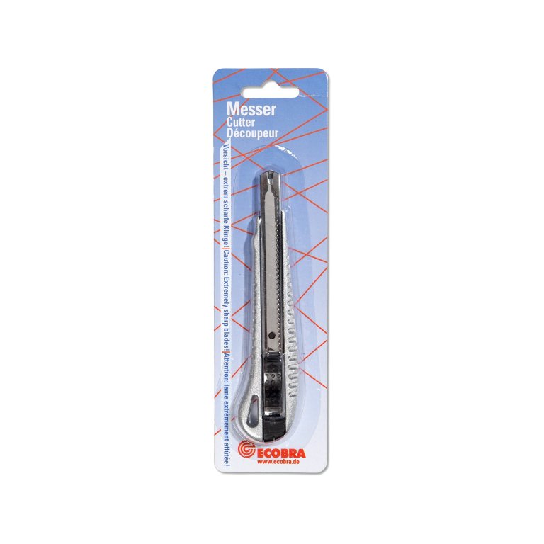 Ecobra Cutter Metall, für 9 mm Klingen Auto Stop