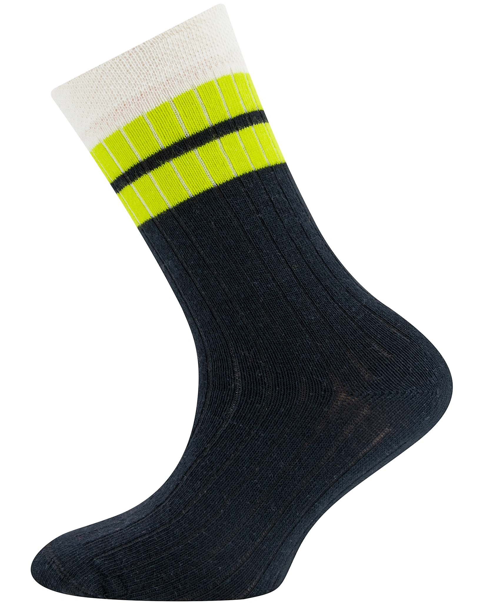 Socken RINGEL 6er Pack in grün/blau/schwarz