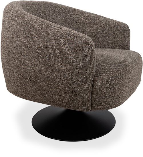 Draaifauteuil Brown Louis B78 x D83 x H75 cm