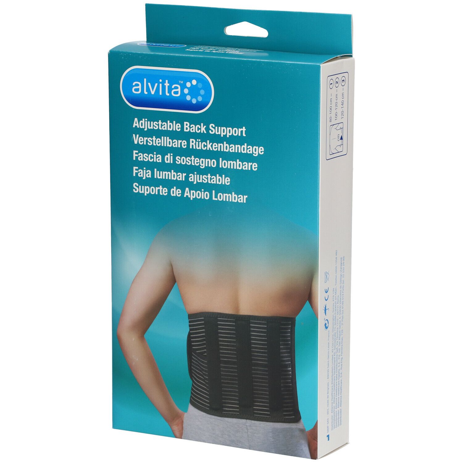 alvita® Rückenbandage Gr. 3