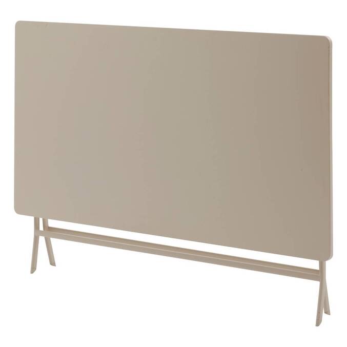 Table de jardin pliante rectangulaire GREENSBORO Argile