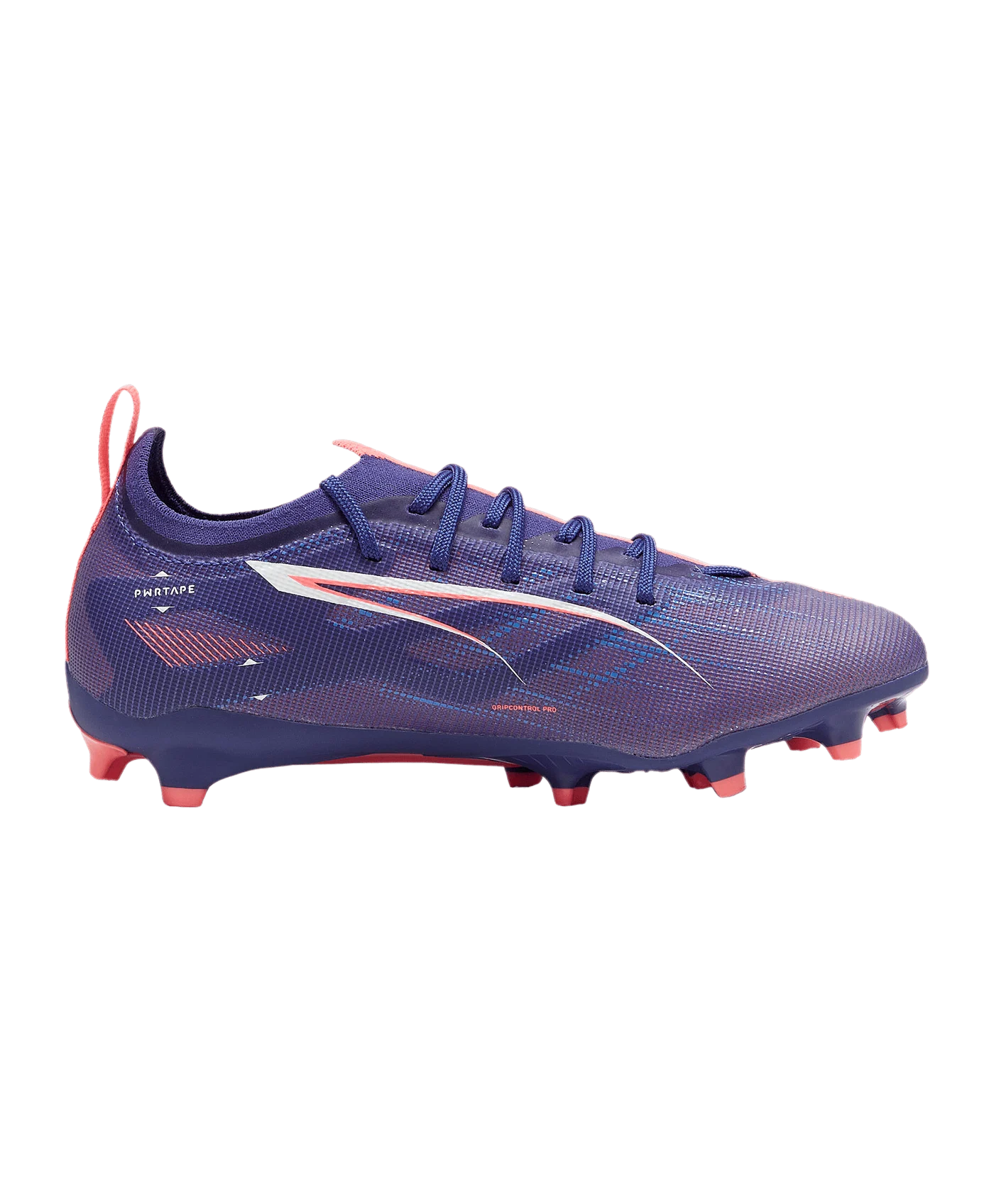 PUMA ULTRA 5 Pro FG/AG Formula Jr Kids Lila Weiss F01