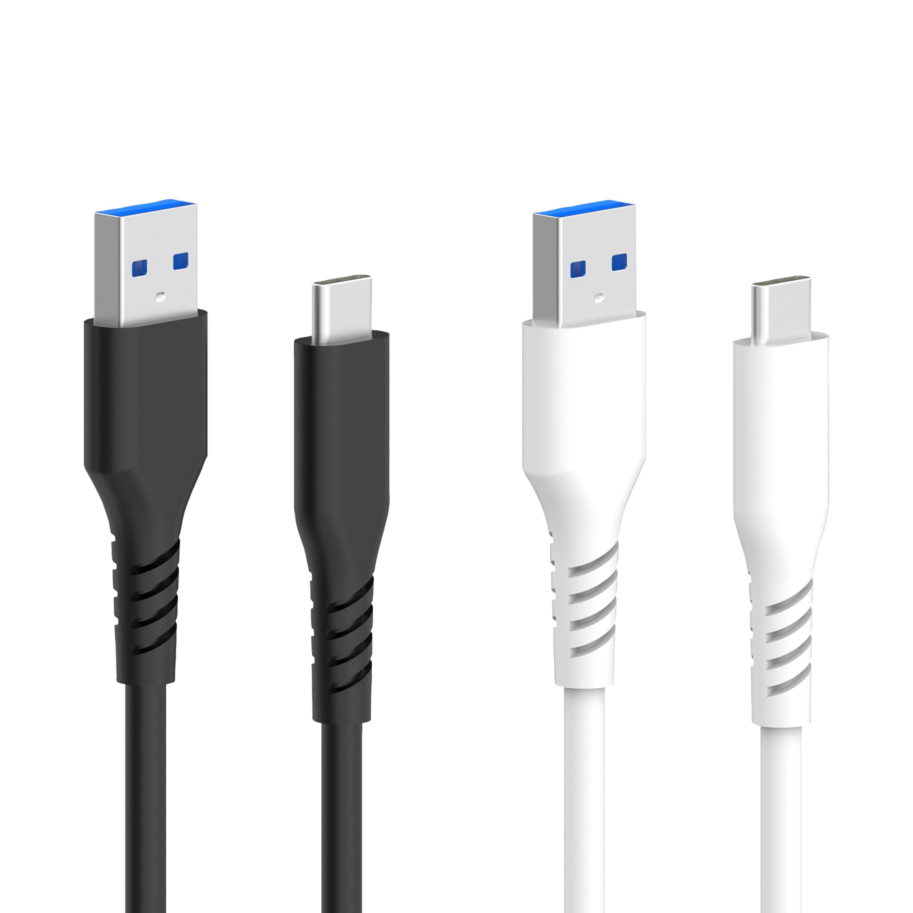 Linocell USB-A- til USB-C-kabel Svart 0,2 m