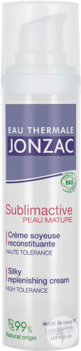 Jonzac Eau Thermale Sublimactive Crème Soyeuse Reconstituante Peau Mature Bio 40ml