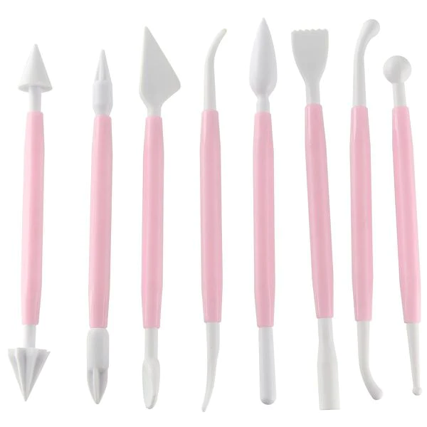 Set de 8 outils pour modeler la pâte à sucre Candy Zenker