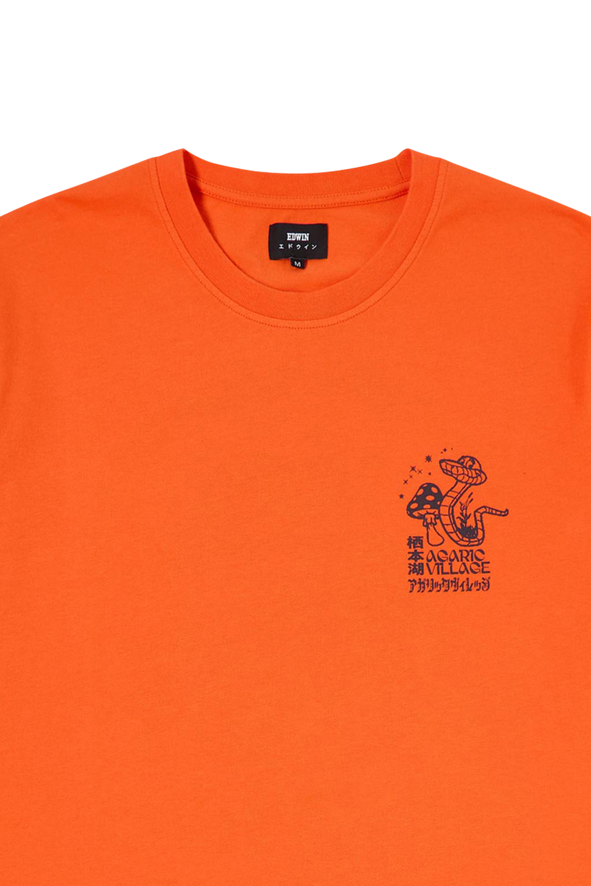 EDWIN T-shirt  Agaric Village TS Blanc