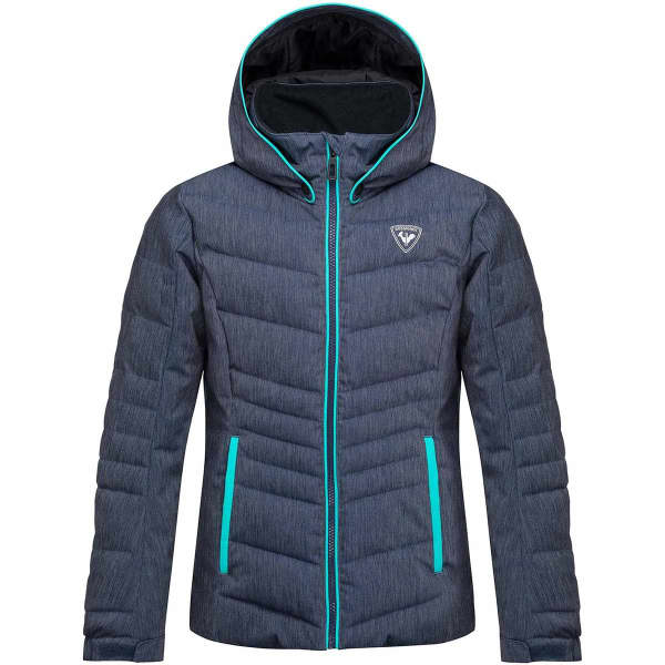Veste de ski ROSSIGNOL POLYDOWN JKT GIRL DENIM