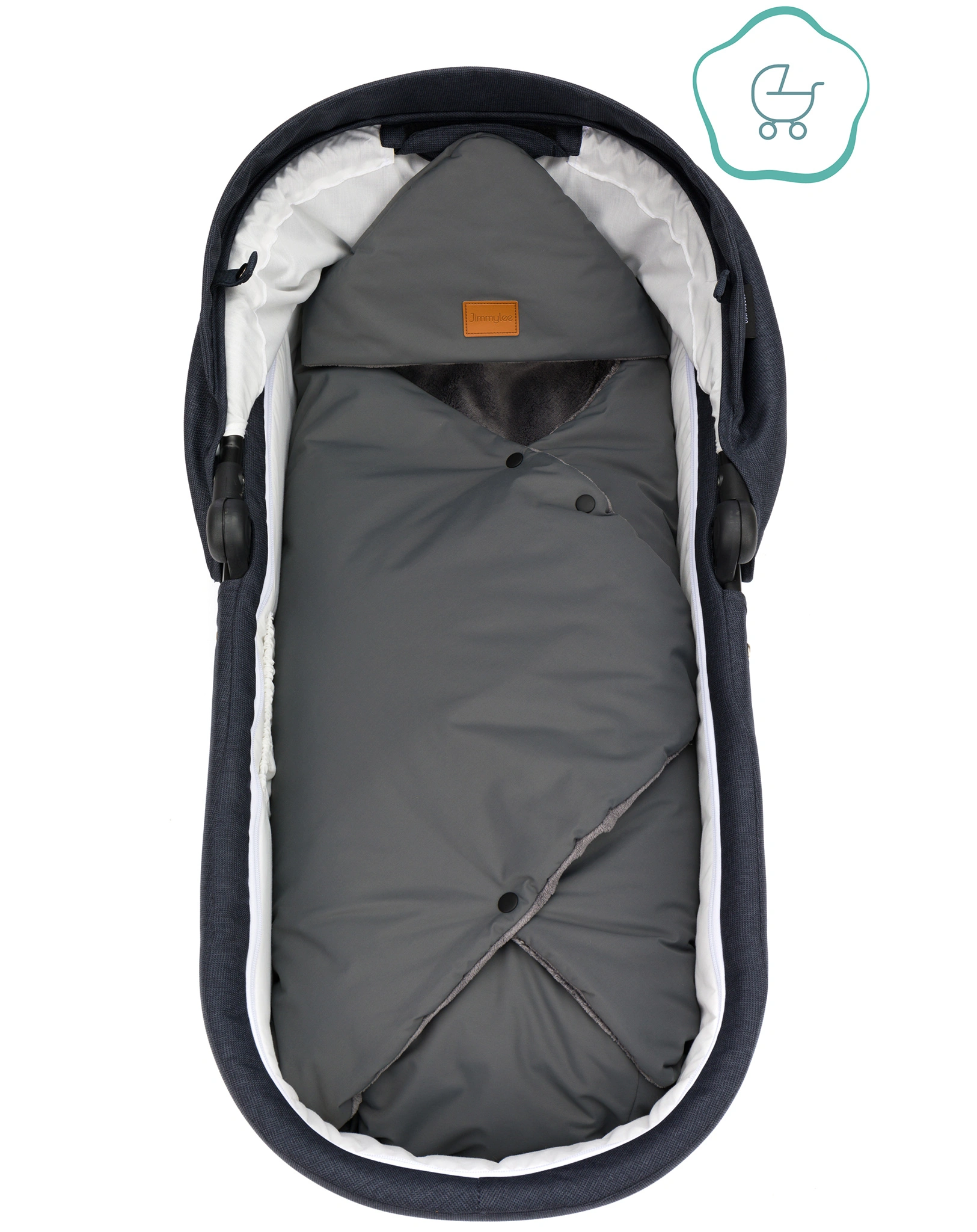 Winterfußsack TANAGA in grau