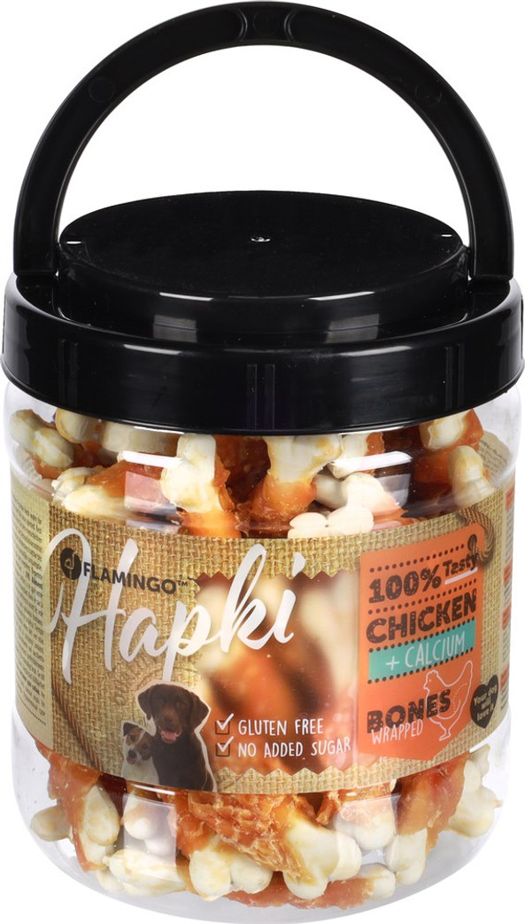 Flamingo f-521111 - Friandises Os de calcium avec poulet