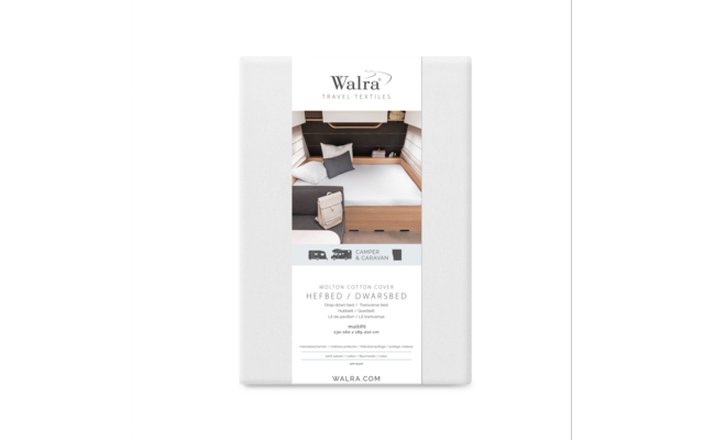 Walra Matratzenauflage Molton Cotton Cover Multifit weiß