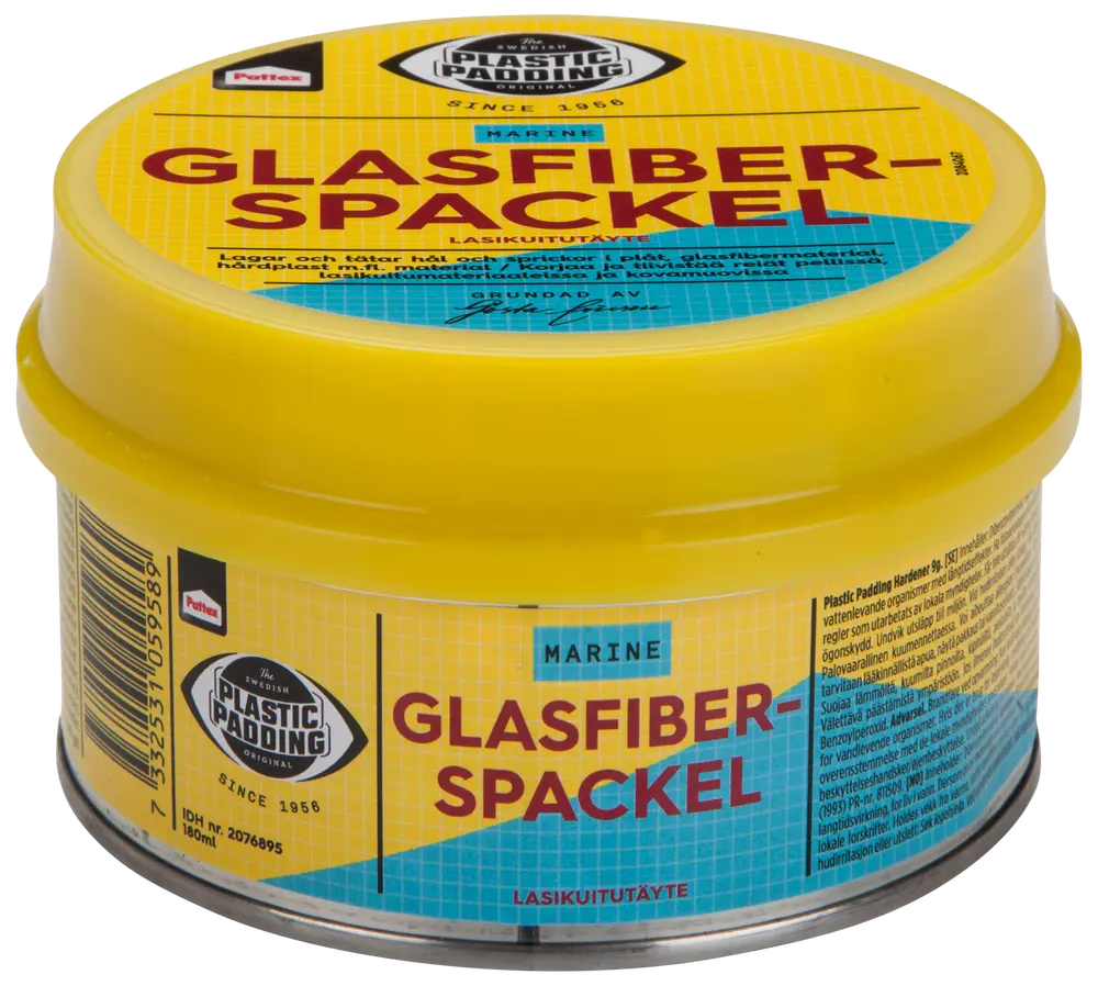 Plastic Padding Glasfiberspartel 180 ml