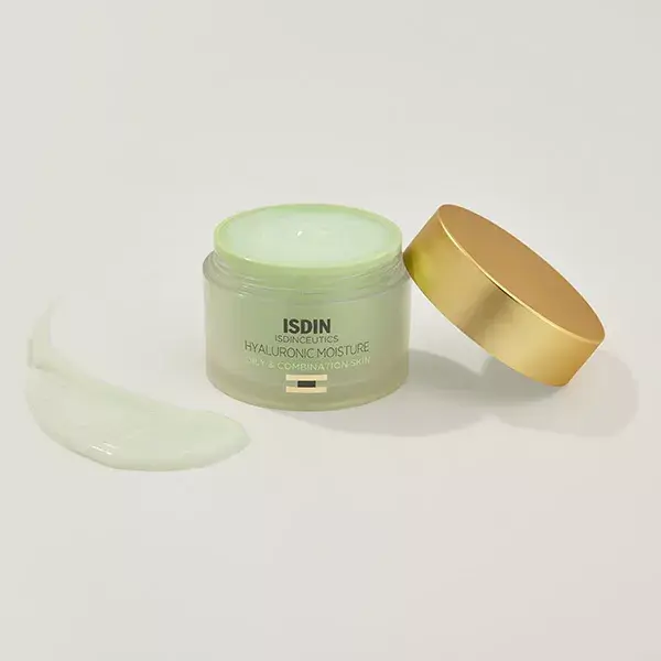 Isdin Isdinceutics Creme Hidratante Diurno com Ácido Hialurônico para Pele Oleosa 50g