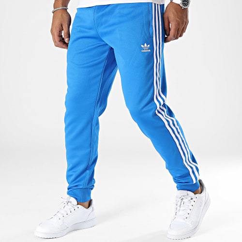 Pantalon Jogging A Bandes IM4542 Bleu Roi