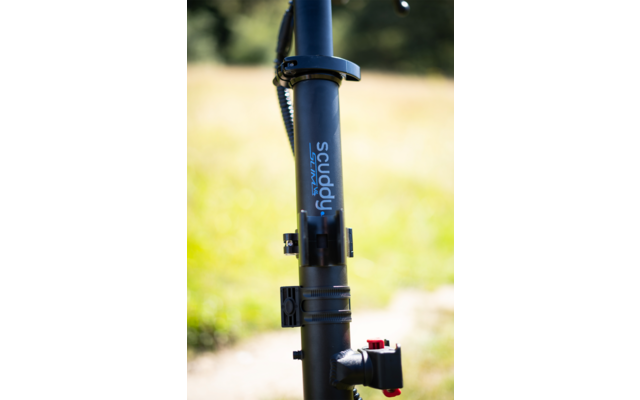 Scuddy Slim V4 eScooter Elektro-Faltroller, Roller mit Sitz