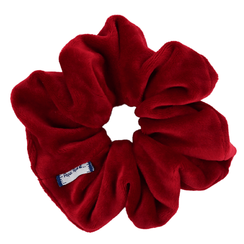 Petit Chouchou Velours Rouge