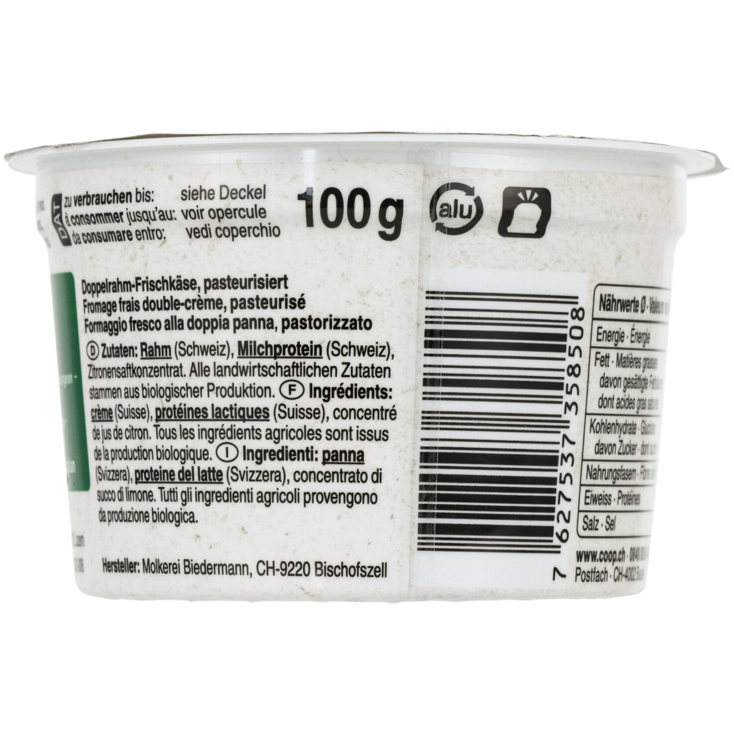 Naturaplan Bio Mascarpone